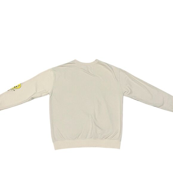 Looney Tunes Cartoon Sweatshirt Crewneck Cream - Picture 2 of 6